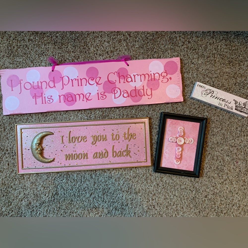 Girls room decor bundle